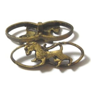 画像: Patina Heraldic Rampant Lion Parts