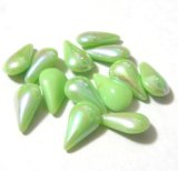 画像: Opaque Lt. Green AB 10*6mm(10個入り）