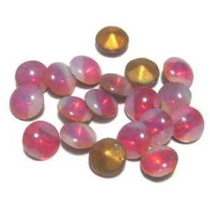 画像: Ruby Sabrina Round 6mm (10個入り）