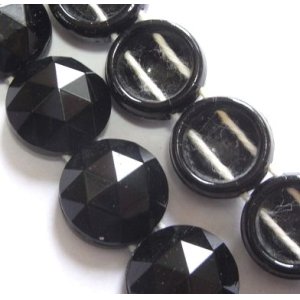 画像: 2hole French Jet Round Beads 13mm