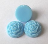 画像: Lt Blue Rose Cab 13.5mm