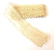 画像1: Antique Lace Beige 30mm x 85cm