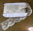 画像1: Antique Lace Ivory 27mm x 195cm