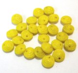 画像: Opaque Yellow Round Beads 6mm (10個入り）