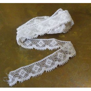 画像: Antique Lace White 15mm x 58cm