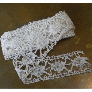 画像: Antique Lace White 22mm x 78cm