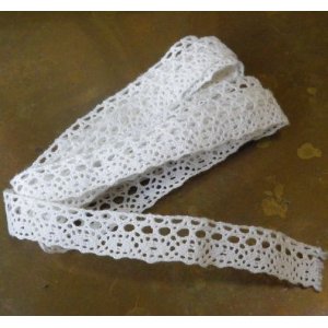 画像: Antique Lace White 11mm x 125cm