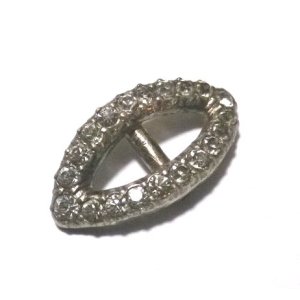 画像: Vintage Navette Paste Buckle 25*13mm