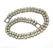 画像1: Vintage Rhinestone Chain 17.5cm*5.2mm