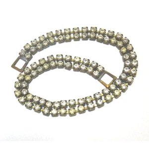 画像: Vintage Rhinestone Chain 17.5cm*5.2mm