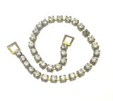 画像: Vintage Rhinestone Chain 17.5cm*3mm