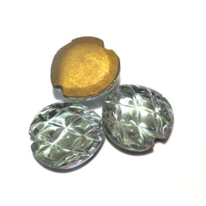 画像: Textured Alexandrite FB Stone 14mm