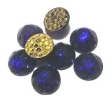 画像: Dark Sapphire Sew on Beads 9.5mm