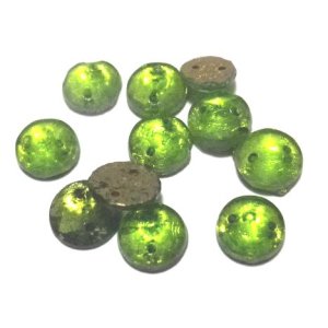 画像: Lt.Green Sew on Beads 6.5mm (5個入り）