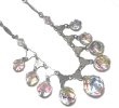 画像1: Antique Iris　Glass Necklace