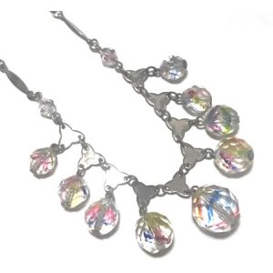 画像: Antique Iris　Glass Necklace