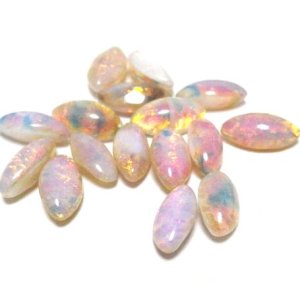 画像: Pink Opal Navette 10*5mm (10個入り）