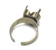 画像2: AG Heart Ring Setting for Art.4800 15.4*14mm