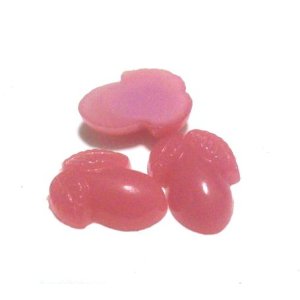 画像: Pink Pear FB Stone 10*7.5mm (4個入り）