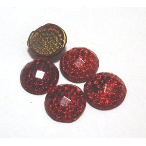 画像: Reflecter Red Round 11mm (4個入り）