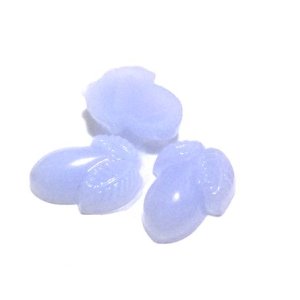 画像: Lt.Blue Pear FB Stone 10*7.5mm (4個入り）