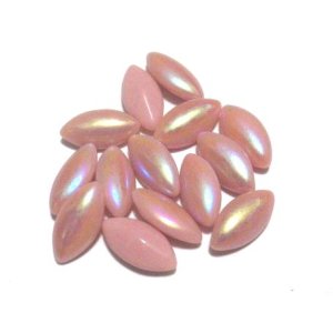 画像: Pink AB Navette 10*5mm(10個入り)