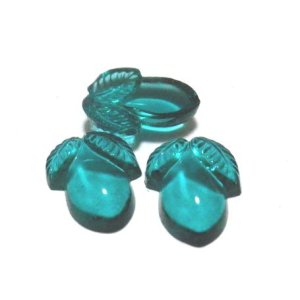 画像: Emerald Pear FB Stone 10*7.5mm(4個入り）