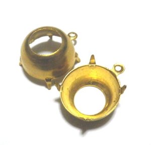 画像: 1ring Brass Round OB Setting for 60ss