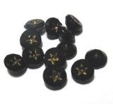 画像: Jet Round w/Gold Star 6mm (10個入り）