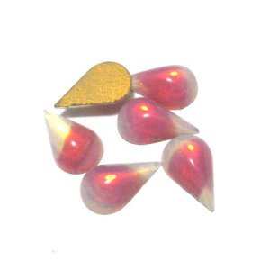 画像: Ruby Sabrina FB Drop 13*8mm (5個入り）