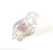 画像3: Pink Opal Swirl Animal Beads 13.5*16mm