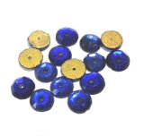 画像: Dk.Blue Round Stone 6mm (10個入り）