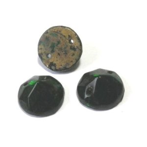 画像: Dk.Green Sew on Beads 9mm (2個入り）