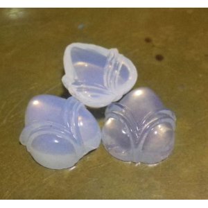 画像: White Opal Flower Bud FB Stone 12*10mm