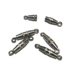 画像: Silver Toned Screw Clasp 3*13mm