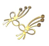 画像: Brass Bouquet Parts 38*18.5mm (2個入り）