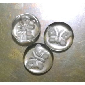 画像: Crystal Butterfly Round FB Stone 11mm