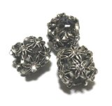 画像: AS Flower Rhinestone Rondel 9*10mm