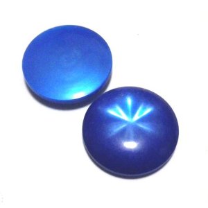 画像: Blue Round Star FB Rsein Stone 18mm