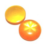 画像: Orange Round Star FB Rsein Stone 18mm