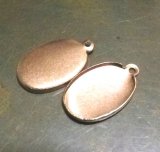 画像: 1ring Brass FB Oval Setting for 14*10mm