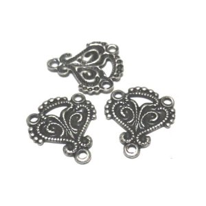 画像: AS Art Nouveau Connector 13.5*11.5mm(2個入り）