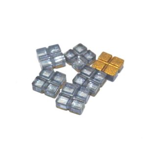 画像: Lt.Sapphire FB Square 5*5mm (2個入り）