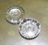 画像: Crystal Flower Round Pendant 18mm