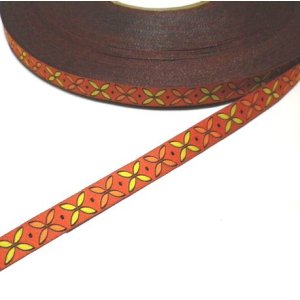 画像: Vintage Trim Orang,Yellow 11mm (2m)