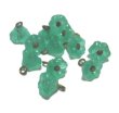 画像1: Uranium Glass Bell Flower Beads 6*4mm (10個入り）