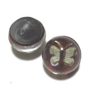 画像: Butterfly Round Button 11mm