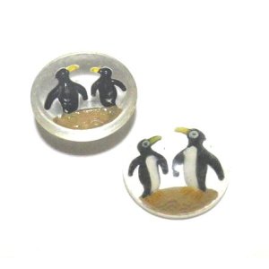 画像: Penguin Round FB Stone 13mm