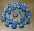 画像3: Vintage BlueTexchurd Beads Necklae