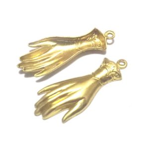 画像: Victorian Hand Charm 24.5*10mm